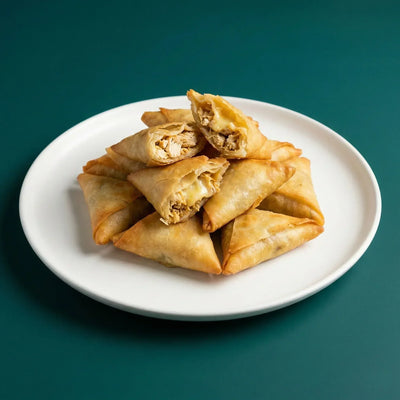 Chicken Cheese Samosa (Dozen) - Comfy Bento