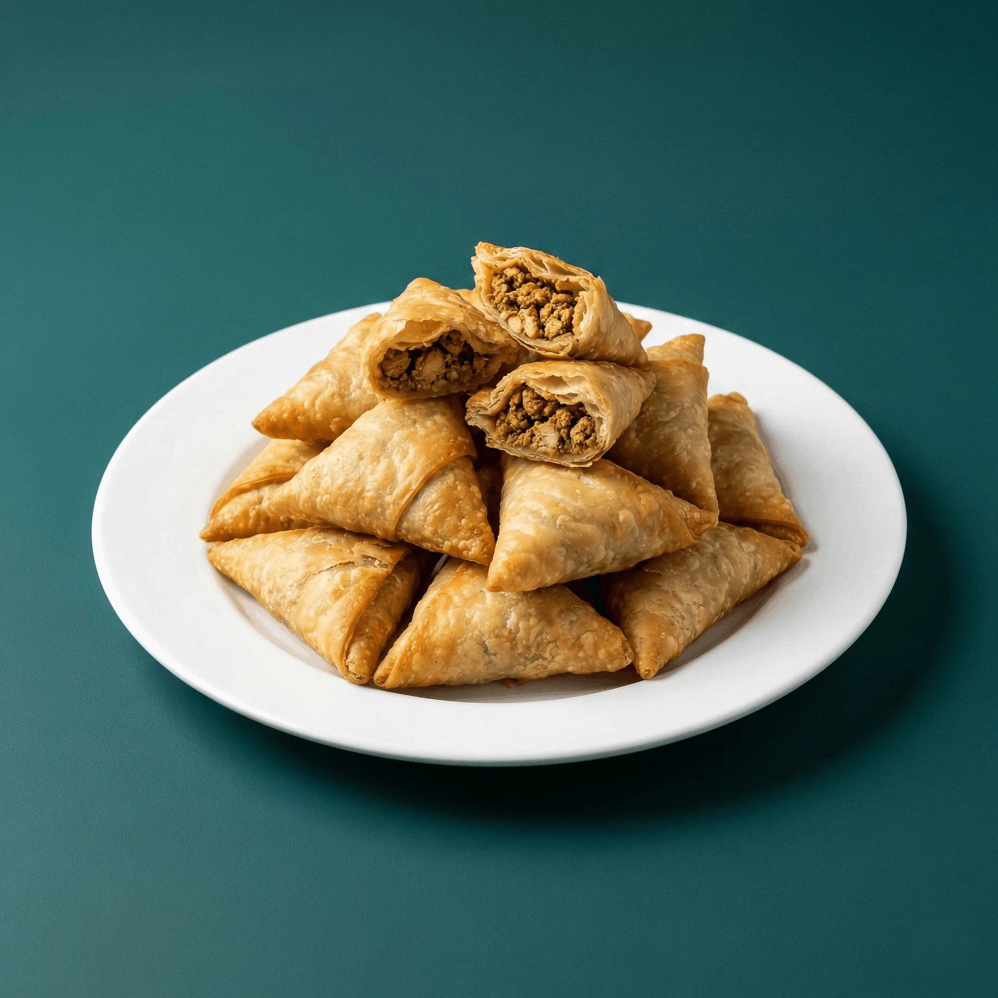 Chicken Qeema Samosa (Dozen)